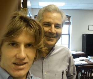 Jack Butler and Dr. Somerville
