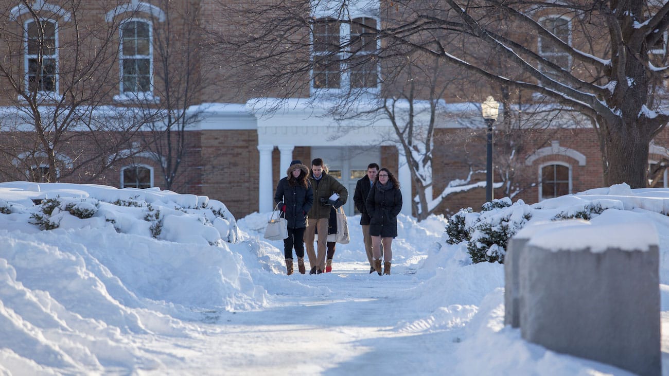 Winter on Campus