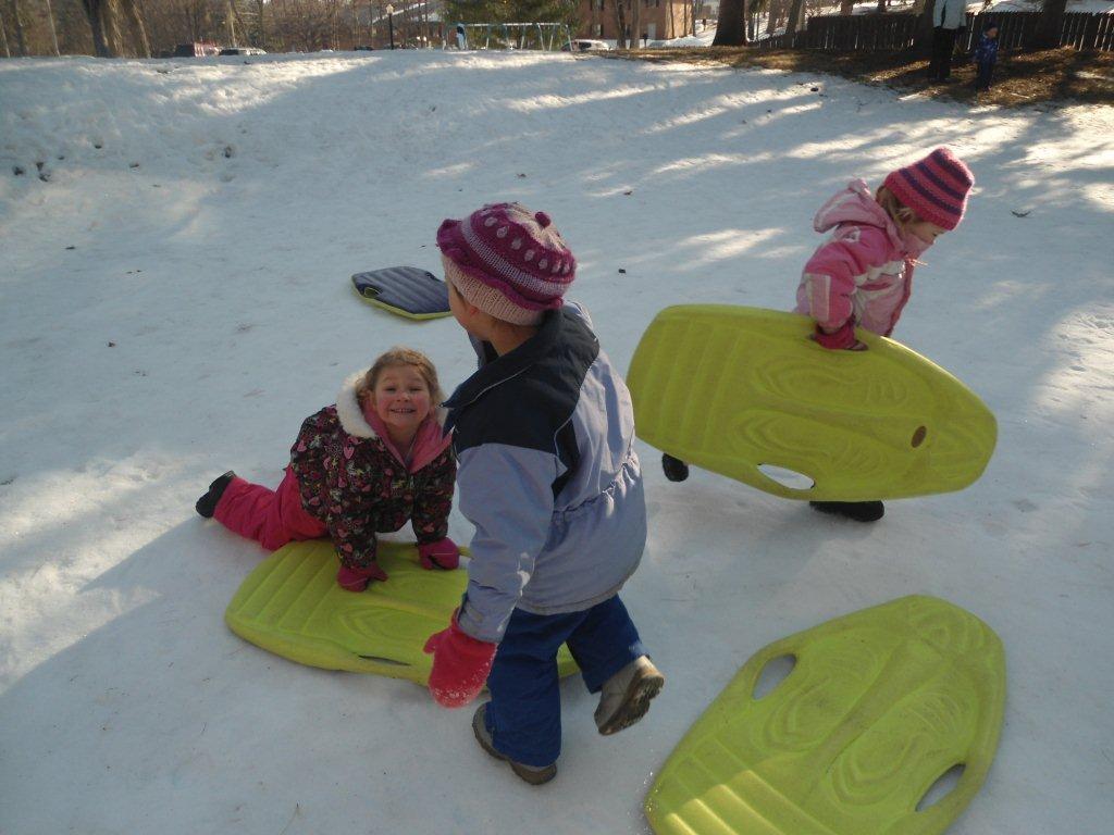Kiddos in the Snow