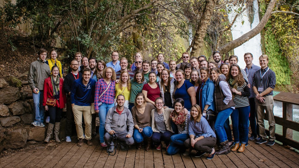 Israel Trip group photo.