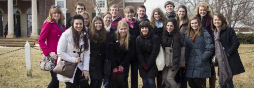 WHIP students at Monticello.