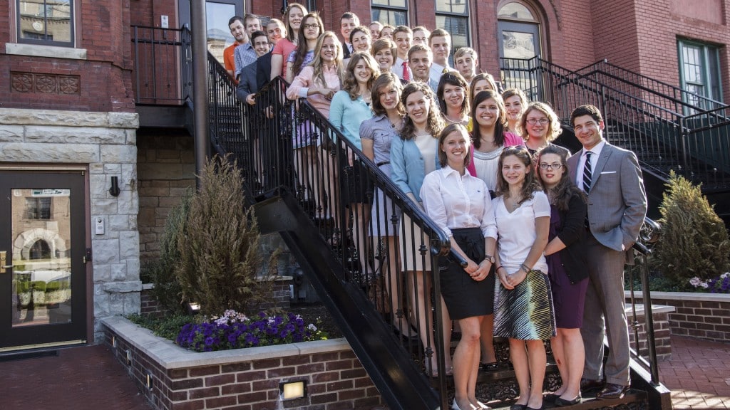 Students at the Kirby Center in Washington, D.C.