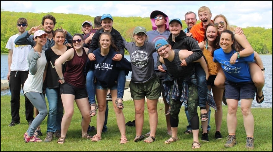 Group photo of students