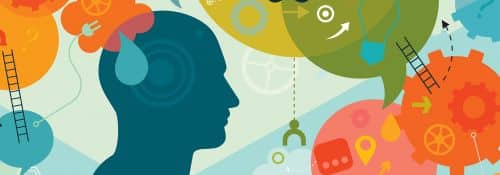 Illustration of thinking process