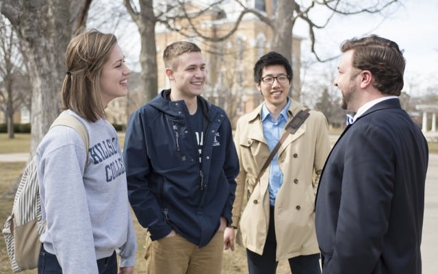 Dr. Miles Smith and Students