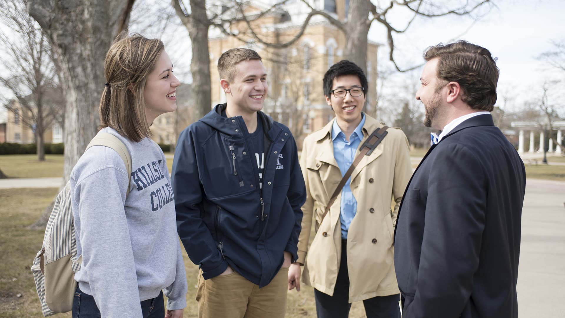 Dr. Miles Smith and Students