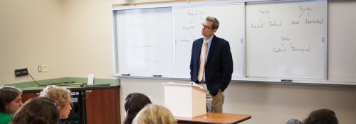 Dr. Lehman teaching