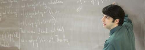 Dr. Murphy at Chalkboard