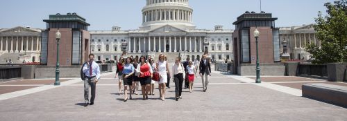 WHIP Students on Capitol Hill