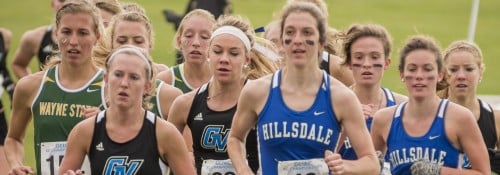 Hillsdale Cross Country Team at Tiffin