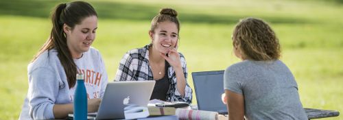 Hillsdale Students Outside