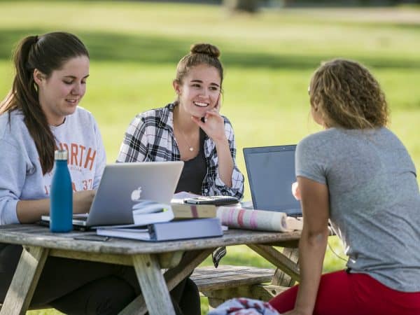 Hillsdale Students Outside
