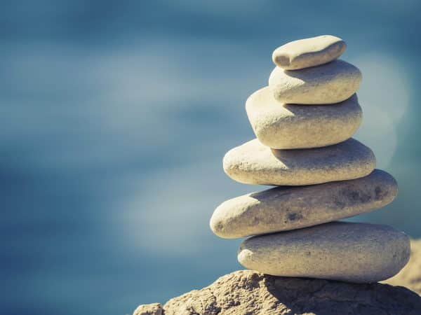 Stacked rocks