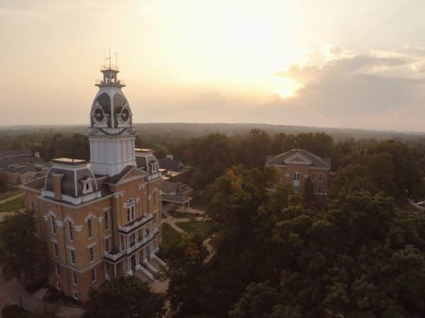 Central Hall at sunrise