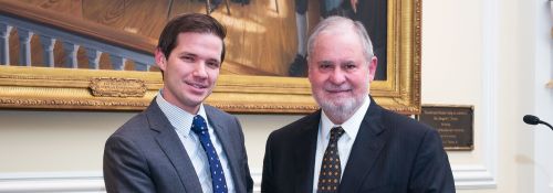 Paul Ray and Dr. Arnn