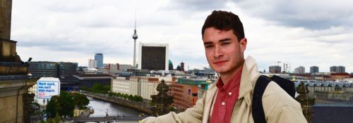 Finn Cleary studied abroad in Germany this summer