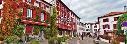 Espelette in France