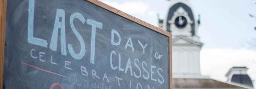 Last day of classes