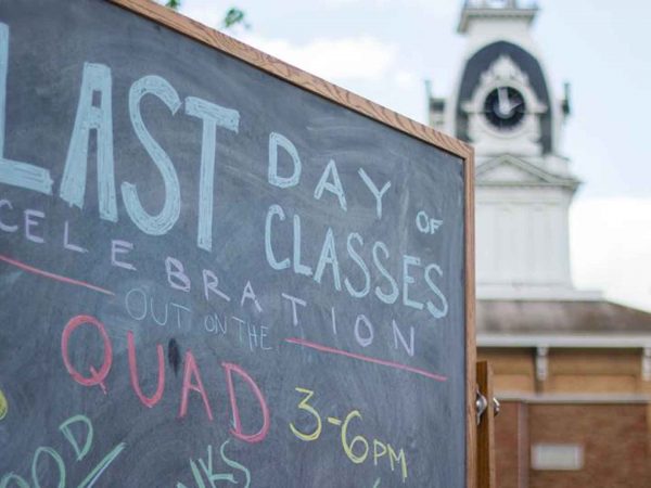 Last day of classes