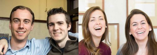 Jonathan Ashbach, Josh Brown, Hannah Andrews, and Marie Landskroener.