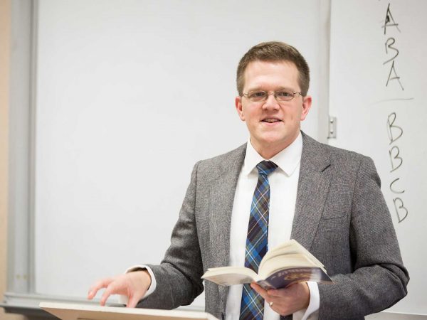 Benedict Whalen, English Professor
