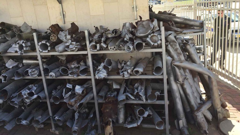 Spent Shells in Gaza