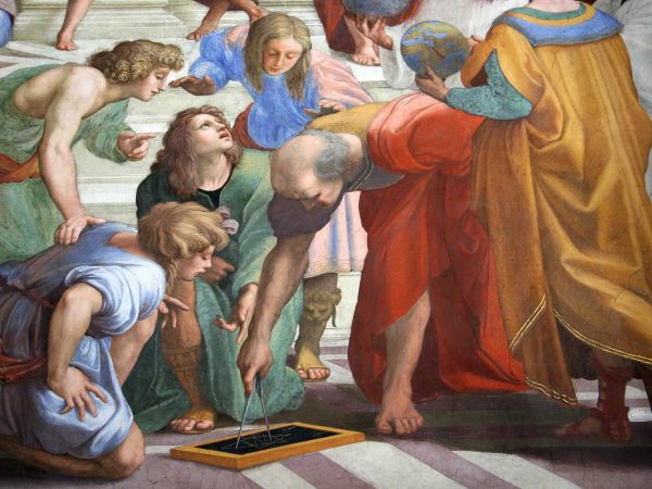 Philosophers in Athens painting by Raphael