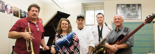 Hillcats Faculty Jazz group photo
