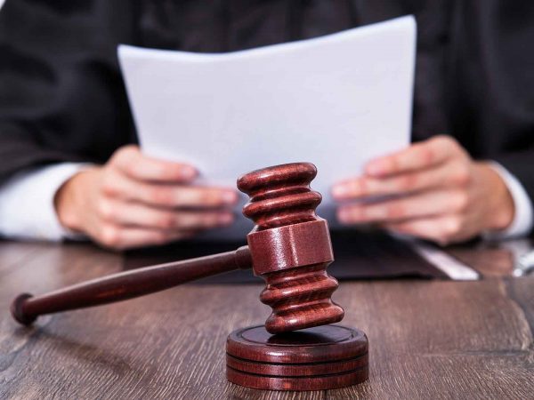 Judge and gavel