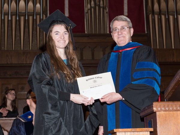 Finn Award Sarah Onken Hillsdale College Graduate Student