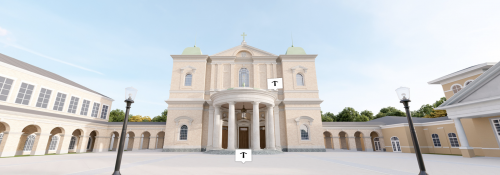 Mockup of the upcoming Christ Chapel.