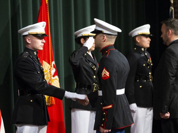 166th Hillsdale College Commencement Marine Corps Commissioning