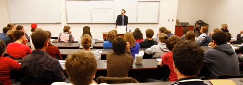 Praxis student group meeting