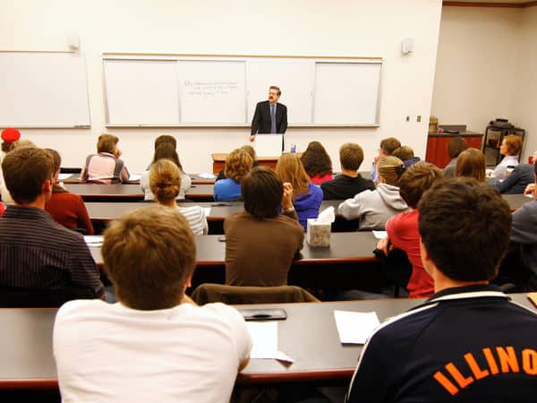 Praxis student group meeting
