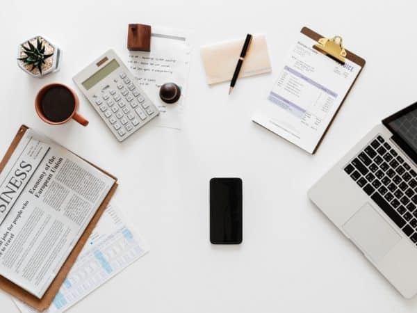 Desk workspace