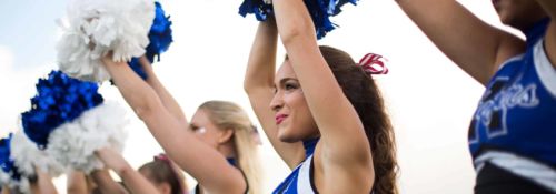 Hillsdale College Cheerleaders