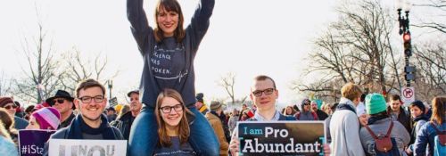 March for Life activists.