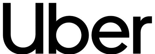 Uber logo.
