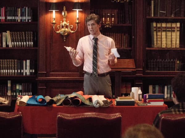 Dr. Franklin Lecturing