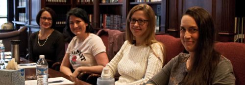 feminism panel, female professors