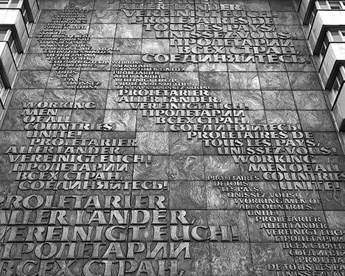Karl Marx monument in Chemnitz, Germany