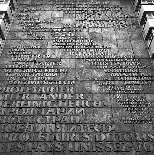 Karl Marx monument in Chemnitz, Germany