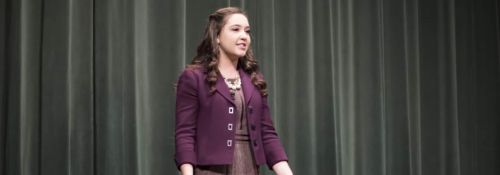 Taryn Murphy at Everett Oratory Competition