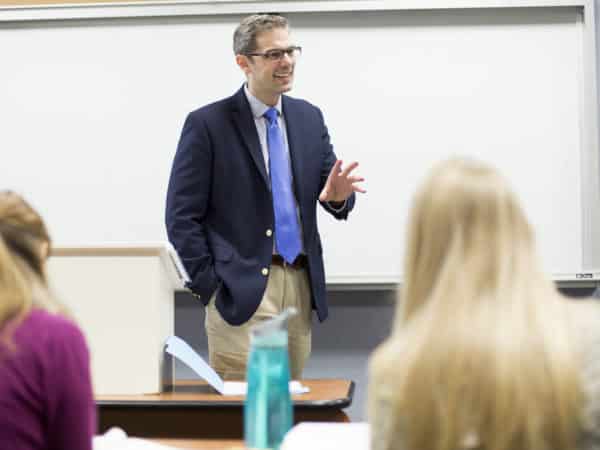 Jeffrey Lehman teaching