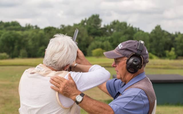 Elderly shooting at halter center
