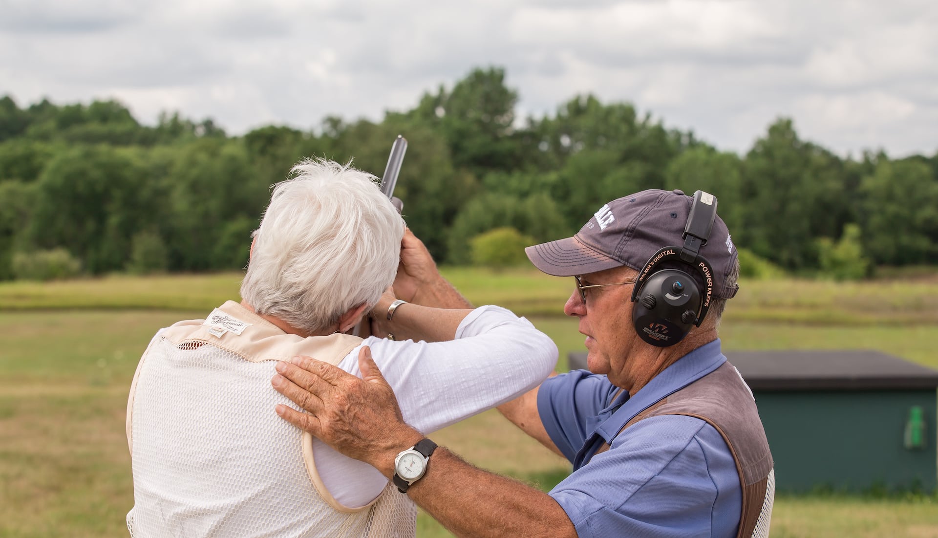 Elderly shooting at halter center