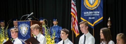 Golden View Classical Academy Graduation