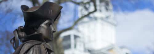 George Washington Statue on Campus