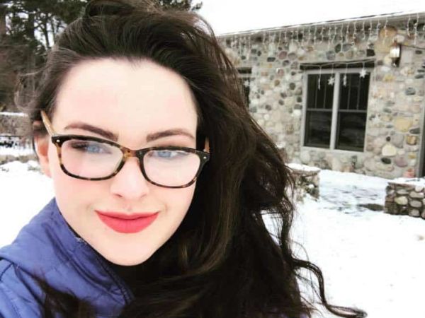 Sara Garfinkle in winter