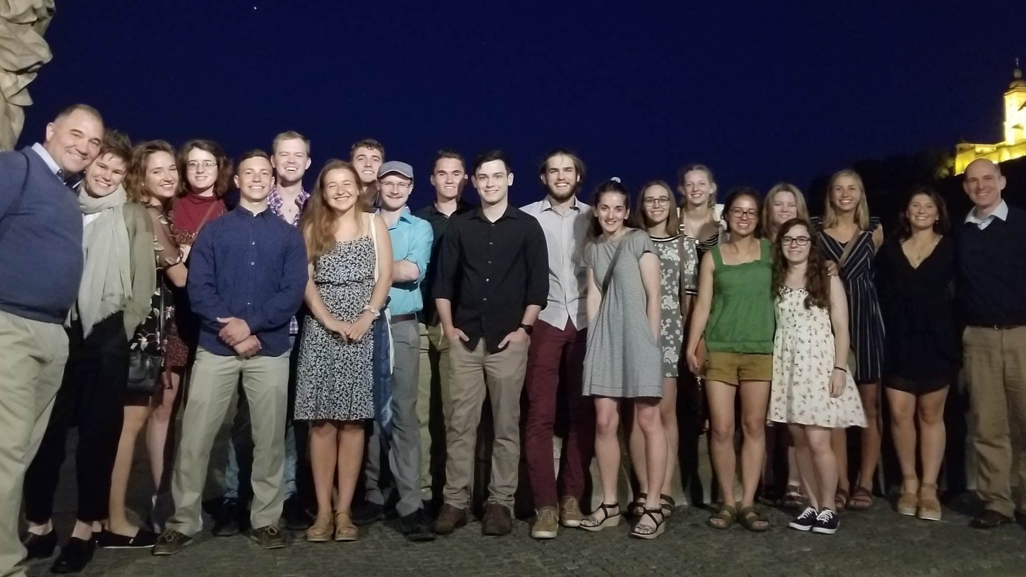 Group Photo on Bridge July 2019